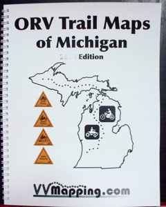 Michigan Motorcycle & ATV Trail Map Book (image for) Michigan Motorcycle & ATV Trail Map Book