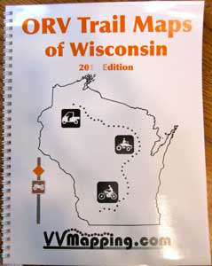 Wisconsin ORV System Map Book (image for) Wisconsin ORV System Map Book